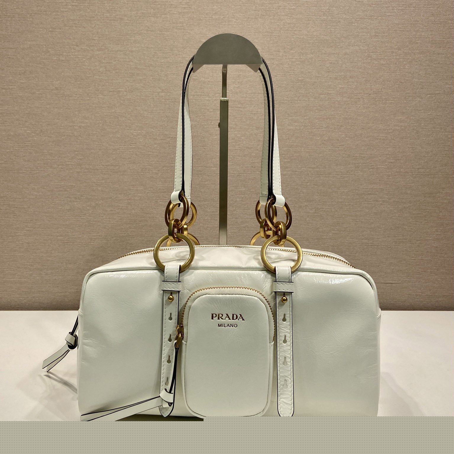 Pra*a top handle bags